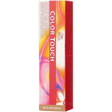 Wella Professionals Color Touch Rich Naturals крем-краска для волос, 9/3 очень светлый блонд золотистый, 60 мл