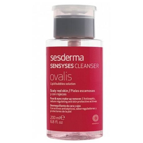 SesDerma липосомальный лосьон для снятия макияжа Sensyses Cleanser Ovalis, 200 мл