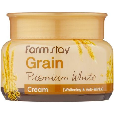 Farmstay Grain Premium White Cream Осветляющий крем для лица, 100 г