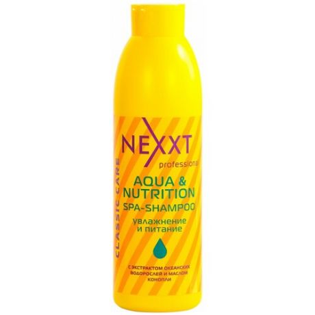 Nexprof спа-шампунь Professional Classic Care Aqua & Nutrition увлажнение и питание, 250 мл