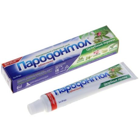 Зубная паста Пародонтол Целебные травы, 124 г