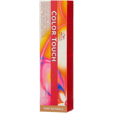 Wella Professionals Color Touch Pure Naturals крем-краска для волос, 9/03 Лен, 60 мл