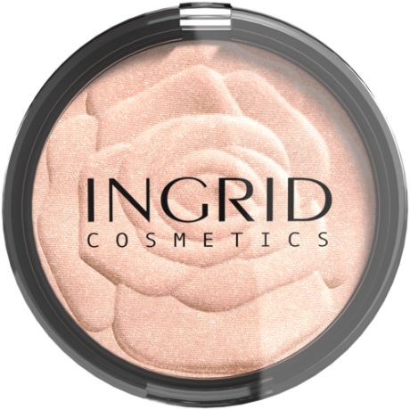 Ingrid Cosmetics Пудра компактная HD Beauty Innovation Shimmer Powder светло-бежевый
