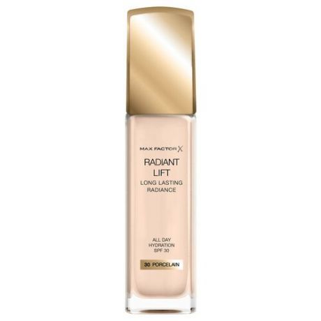 Max Factor Тональный крем Radiant Lift Long Lasting Radiance, SPF 30, 30 мл, оттенок: 30 Porcelain