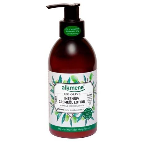 Alkmene Крем для тела Bio Olive Intensive Cream Oil Lotion, 250 мл