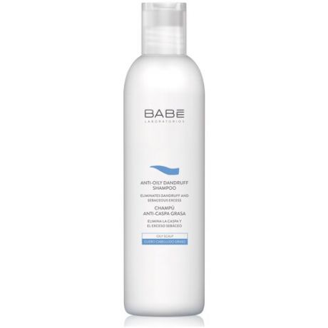 BABE Laboratorios шампунь БАБЕ для жирных волос, против перхоти, 250 мл