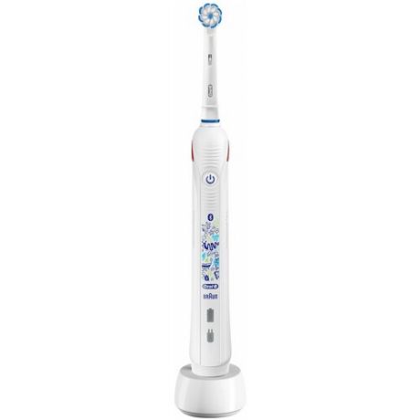 Электрическая зубная щетка Oral-B Smart 4 Junior Sensi, белый