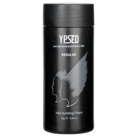 Загуститель волос YPSED Regular Soft Black (INT-000-000-59), 25 г