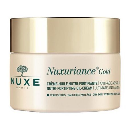 крем Nuxe Nuxuriance Gold Cream-Oil Nutri-Fortifying для лица, 50 мл
