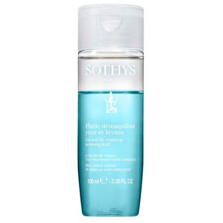Sothys жидкость для снятия макияжа с глаз и губ Bi Phased Soft Makeup Removing Fluid, 100 мл