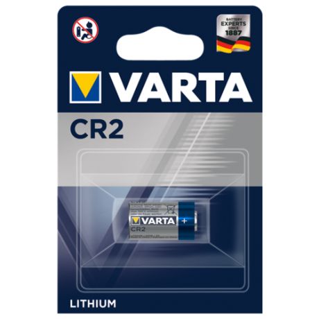 Батарейка VARTA Professional Lithium CR2, 2 шт.