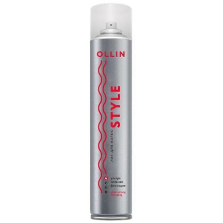 OLLIN Professional Лак для волос Style, экстрасильная фиксация, 450 мл