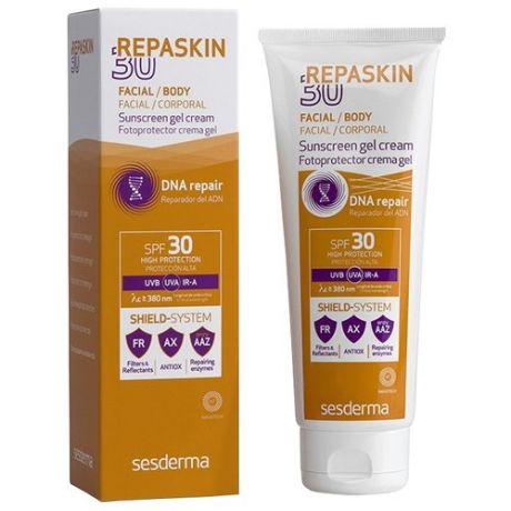 SesDerma Repaskin солнцезащитный крем-гель SPF 30 200 мл 1 шт.