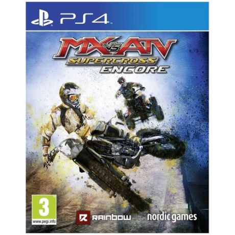 Игра для PlayStation 4 MX vs. ATV Supercross Encore, английский язык