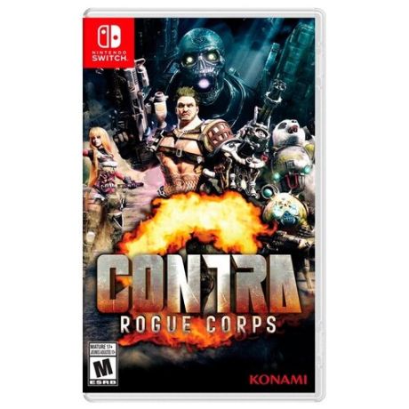 Игра для PlayStation 4 Contra: Rogue Corps, английский язык