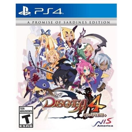 Игра для PlayStation 4 Disgaea 4 Complete+ A Promise of Sardines Edition, английский язык