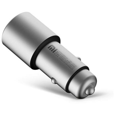 Автомобильное зарядное устройство Xiaomi Mi Car Charger Fast 36W, серебристый