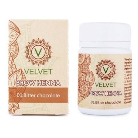 Velvet Brow Henna, 30 капсул, 03. Classic chocolate