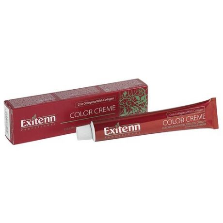 Exitenn Color Creme Крем-краска для волос, 6 Intense Rubio Oscuro, 60 мл