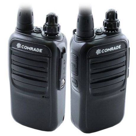 Комплект раций COMRADE R1 Dual черный