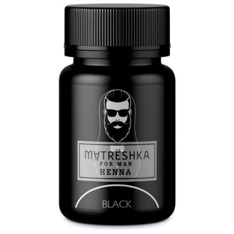 Matreshka Хна для мужчин 30 капсул x 0.2 г, black