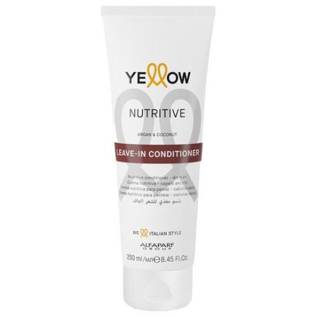 Yellow кондиционер Nutritive питательный несмываемый для сухих волос, 250 мл