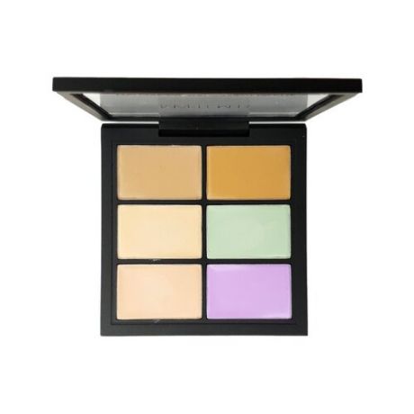 MAKEOVER Палетка корректоров Pro Conceal And Correct Palette, оттенок F2302 (creative concealer)