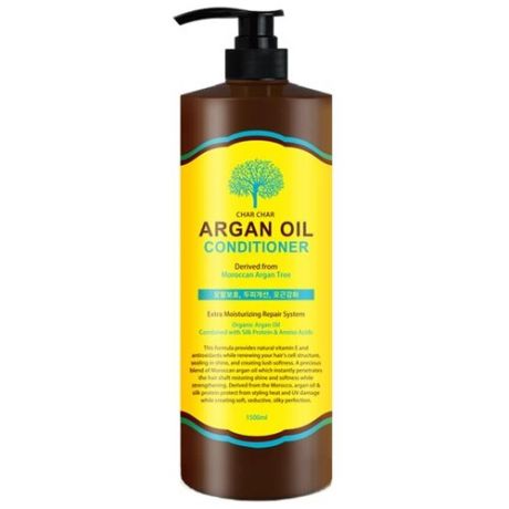 Char Char Кондиционер для волос Argan Oil Conditioner, 500 мл