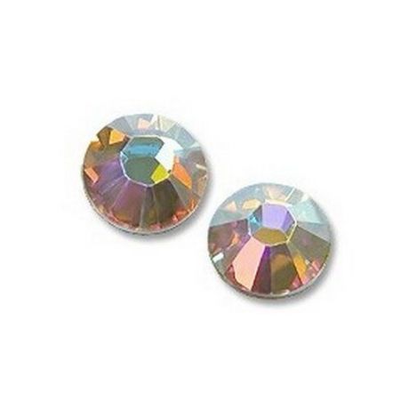 Кристаллы SWAROVSKI Crystal AB F SS3, 30 шт фиолетовый/сиреневый