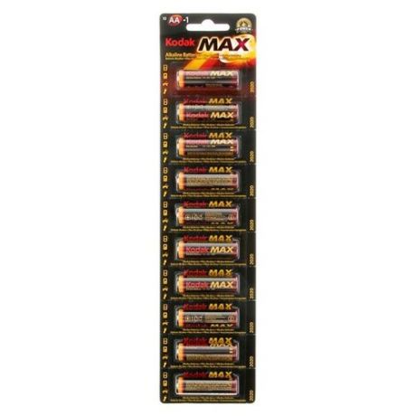 Батарейка Kodak Max Alkaline AA (LR6), 2 шт.