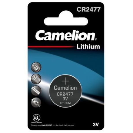 Батарейка Camelion CR2477, 1 шт.
