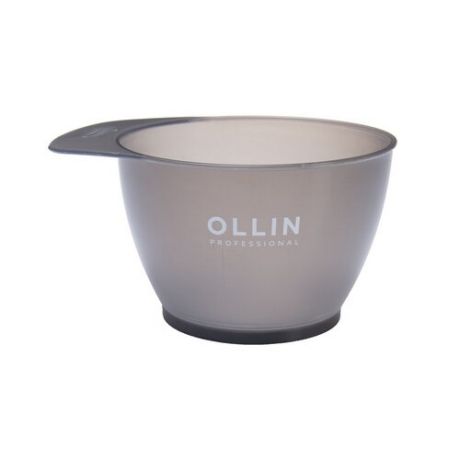 OLLIN Professional Миска для окрашивания с прорезиненным дном 360 мл черный