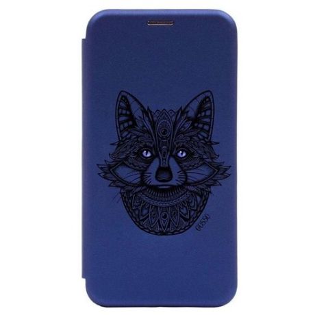 Чехол-книжка Gosso Book Art Jack для Huawei P30 Lite/Honor 20S/Honor 20 Lite синий Grand Raccoon