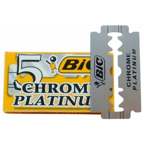 Лезвия для Т-образного станка Bic Platinum Chrome, 5 шт.