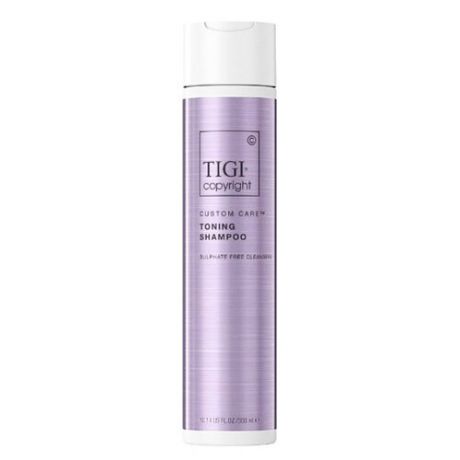 TIGI Copyright шампунь оттеночный Custom Care Toning для светлых волос, 300 мл
