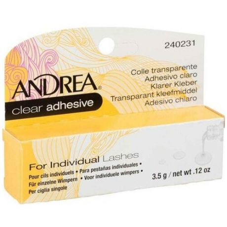 Andrea Клей для пучков ресниц Mod Perma Lash Adhesive 3.5 г прозрачный
