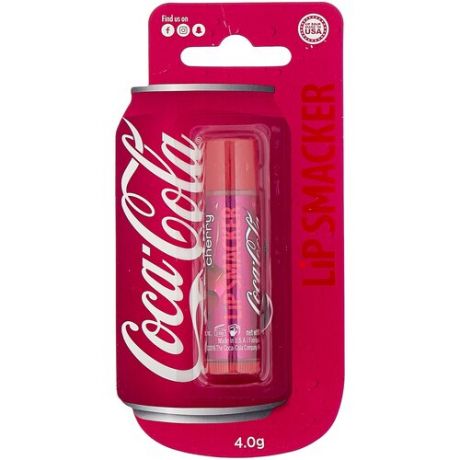 Lip Smacker Бальзам для губ с ароматом Coca-Cola cherry