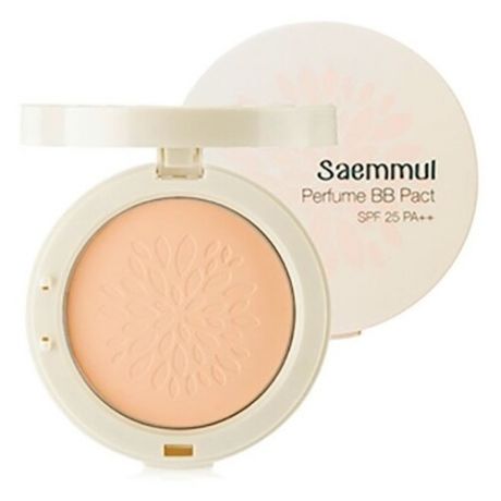 The Saem Пудра компактная ароматизированная Saemmul Perfume BB Pact SPF25 PA++ 21 Pink Beige