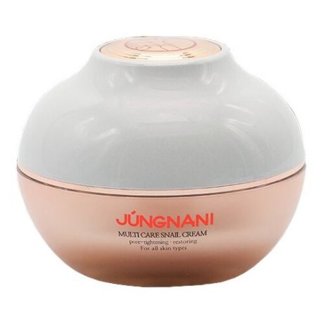 Jungnani Multi Care Snail Cream Многофункциональный крем для лица с муцином улитки, 50 мл