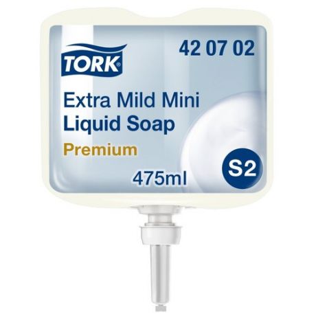TORK Мыло жидкое Premium S2 Мини ультрамягкое, 475 мл