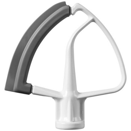 KitchenAid лопатка-мешалка для миксера с гибким ребром 5KFE5T белый/серый