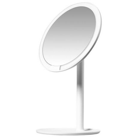 Зеркало косметическое настольное Xiaomi Amiro Lux High Color (AML004) с подсветкой белый
