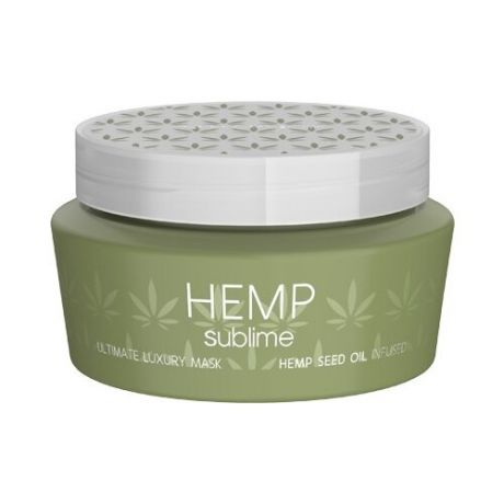 Selective Professional Hemp Sublime Интенсивно-увлажняющая маска для волос и кожи головы с маслом семян конопли, 250 мл