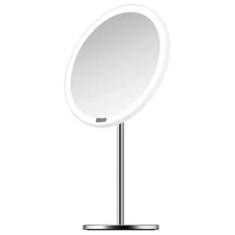 Зеркало косметическое настольное Xiaomi Yeelight LED Lighting Mirror (YLGJ01YL) с подсветкой белый/серебристый