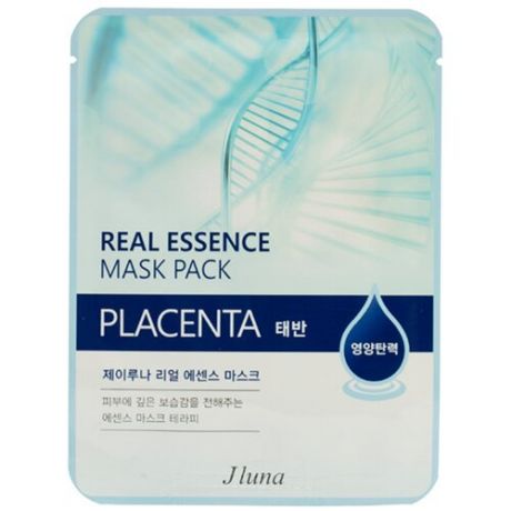 Маска тканевая Juno J luna Placenta с плацентой для лица, 25 мл