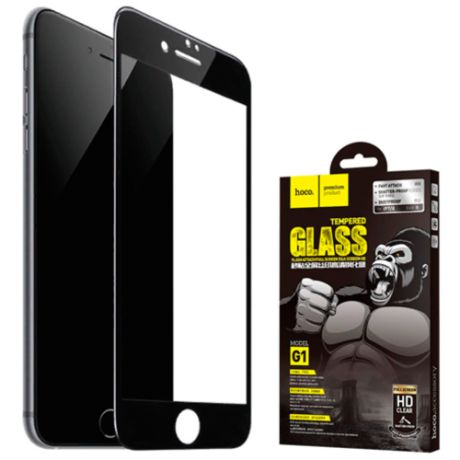 Защитное стекло Hoco Flash attach Full screen (G1) для Apple iPhone 7/8 Plus белый