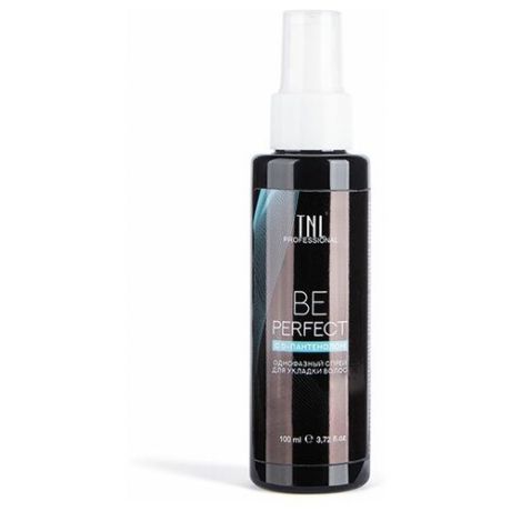 TNL Professional Однофазный спрей для укладки волос Be Perfect с D-пантенолом, 100 мл