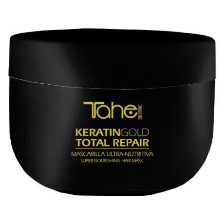 Tahe Маска для волос Keratin Gold Total Repair Mask, 300 мл