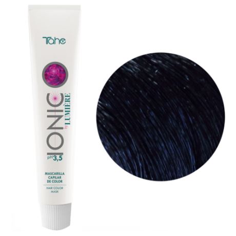 Tahe Ionic Hair Color Окрашивающая маска для волос Black, 100 мл