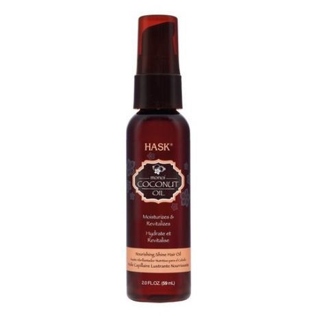 Hask Monoi Coconut Oil Питательное масло для волос с экстрактом кокоса, 100 мл